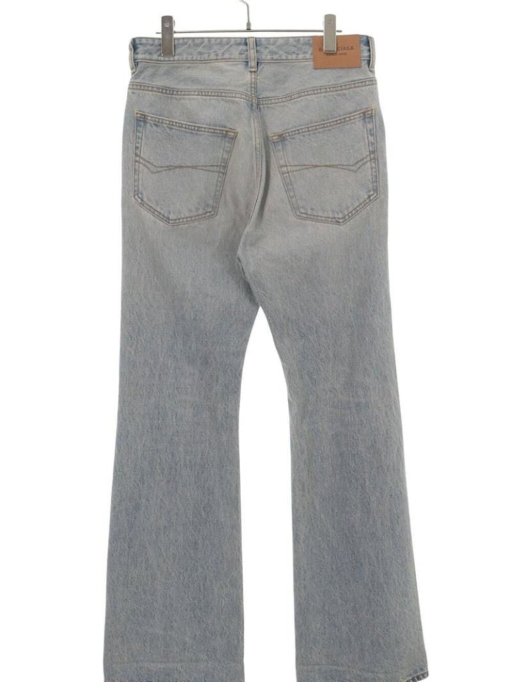 Balenciaga Bootcut Wash Denim Jeans